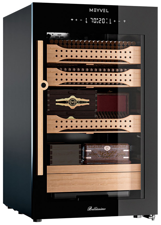 Шкаф для сигар Meyvel MC-120BK (PRO)
