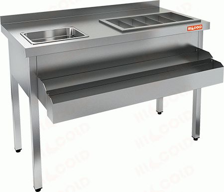 Барная станция коктейльная открытая Hicold НКС-10/6БК
