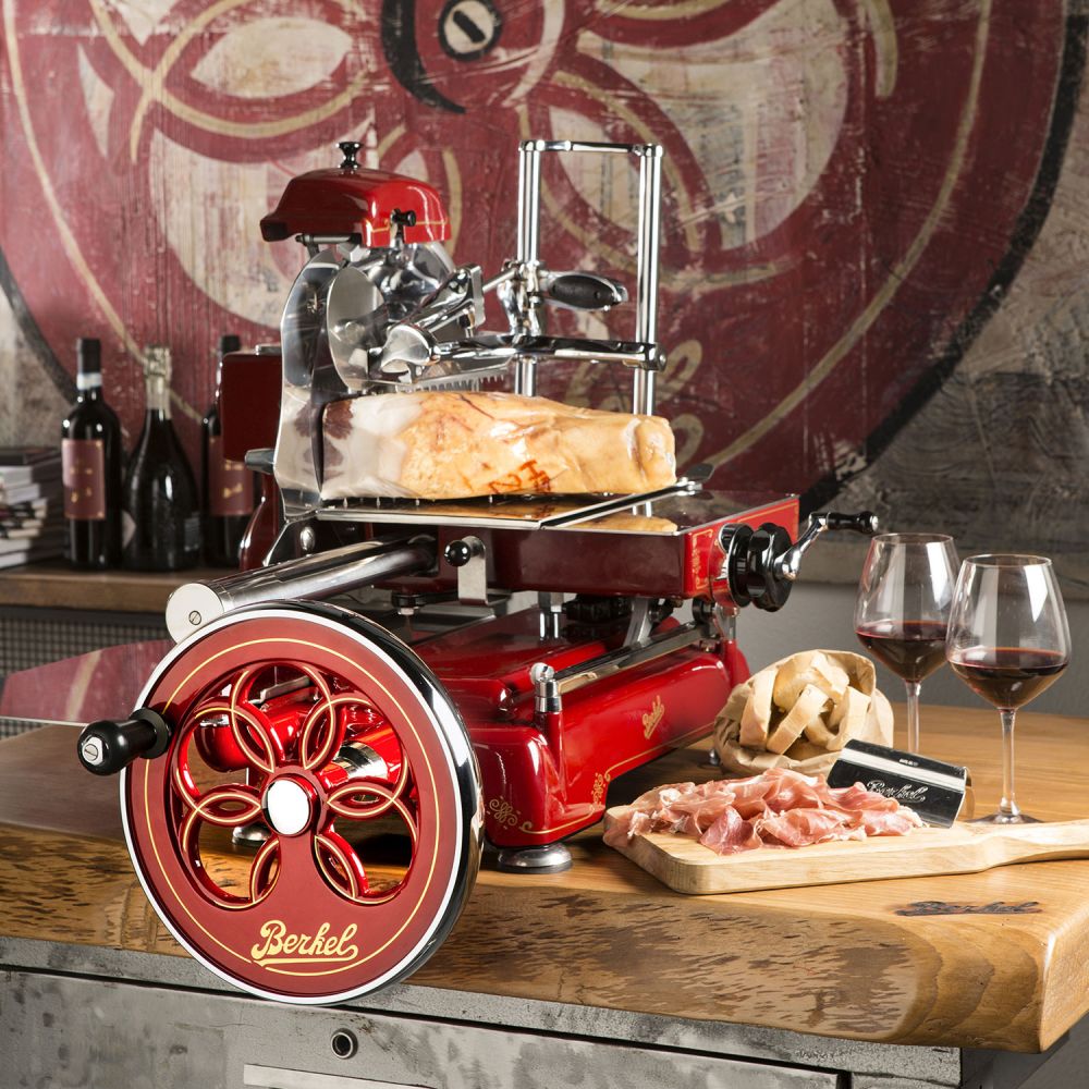 Слайсер Berkel Flywheel (Volano) Tribute красный
