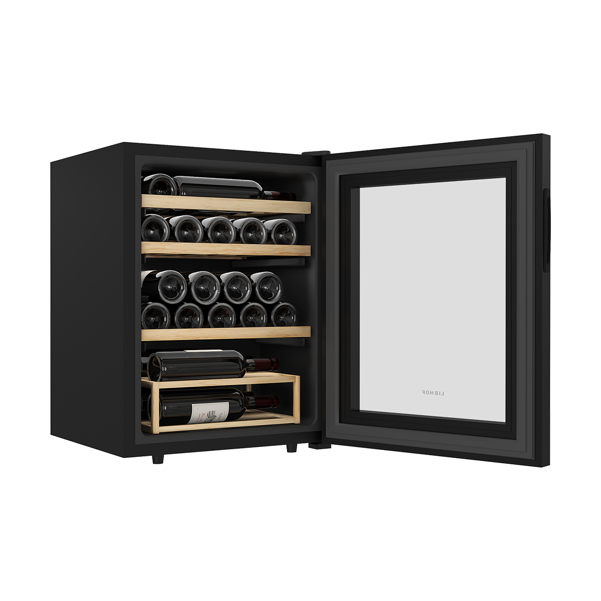 Винный шкаф монотемпературный Libhof GM-22 black