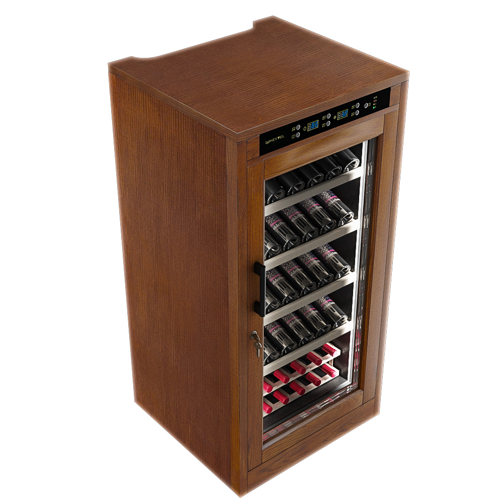 Винный шкаф монотемпературный Meyvel MV66-WN1-M
