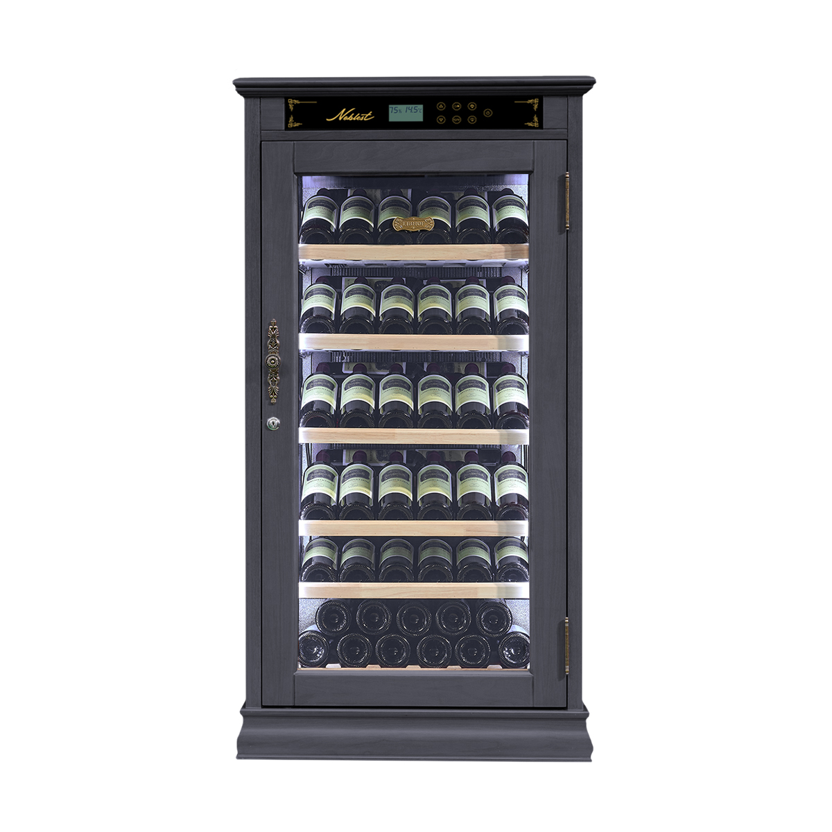 Винный шкаф монотемпературный Libhof NR-69 Black