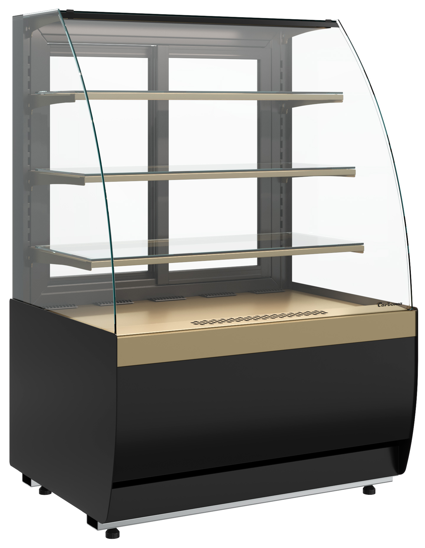 Витрина кондитерская Полюс K70 VM 0,6-2 STANDARD открытая, горка (9005-0109)