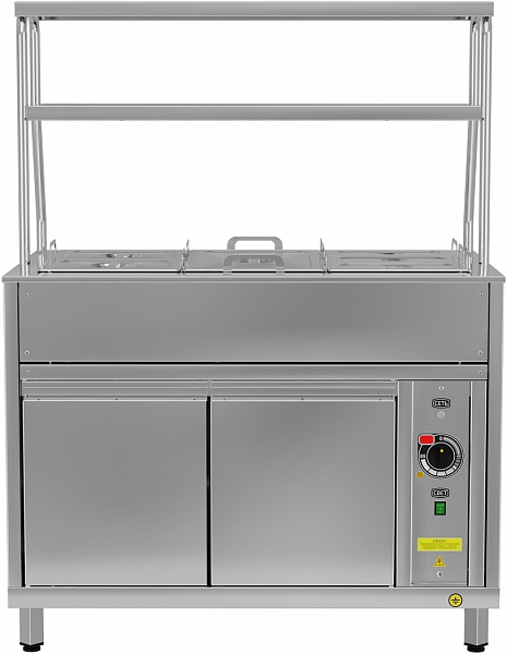 Мармит для вторых блюд Gabino MM2V-10/7 (Столешница нерж)