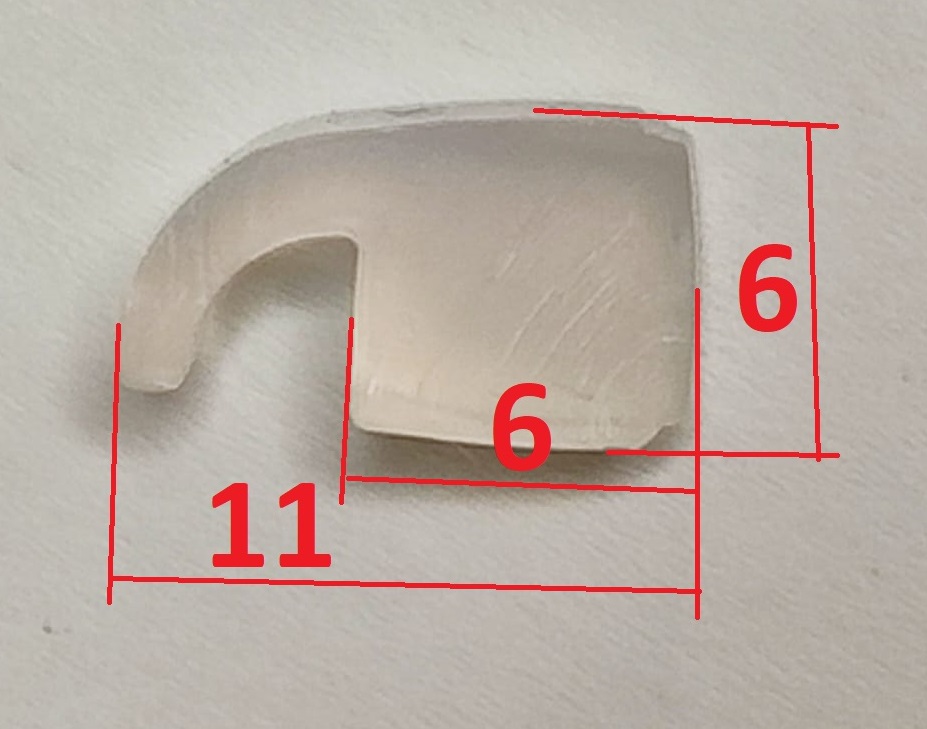 Прокладка крышки Kocateq Lid seal (отрезок 1 дм) (73708)