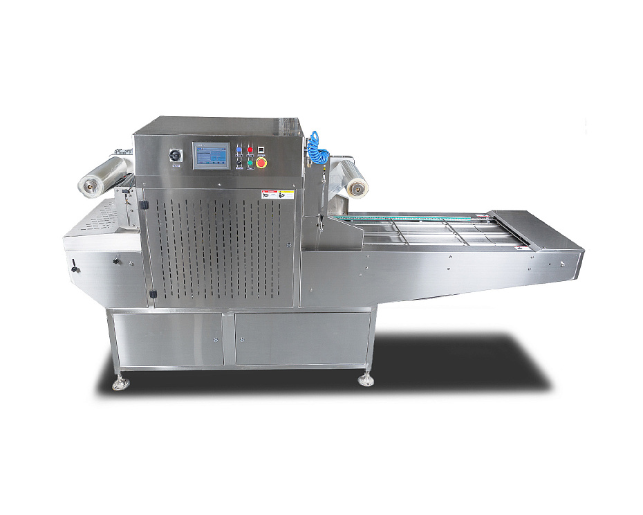 Запайщик лотков Hualian Machinery HVT-450A/2 (нерж., лоток 210х148) с функцией вакуумной газации