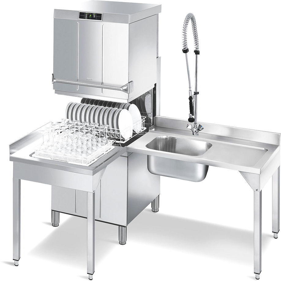 Купольная посудомоечная машина Smeg HTY625DS