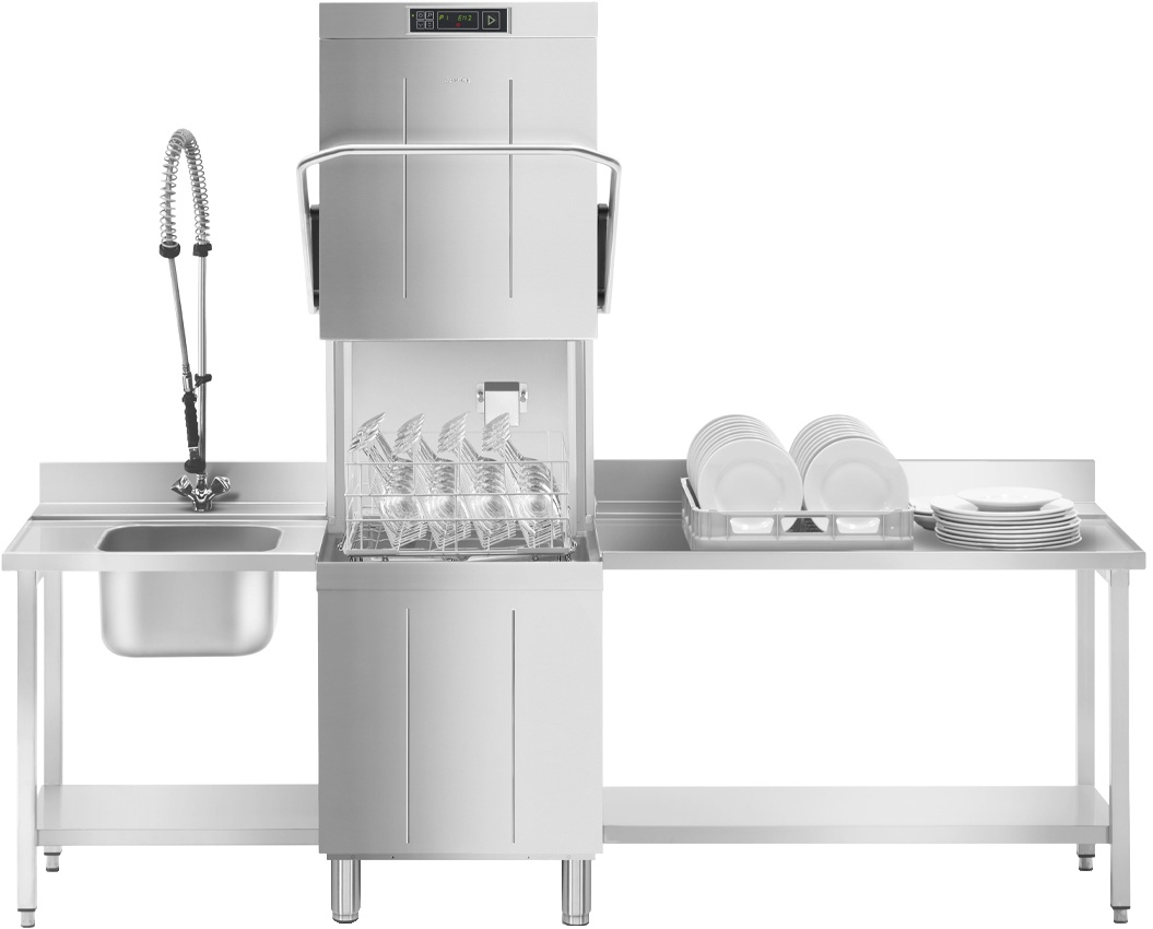 Купольная посудомоечная машина Smeg SPH515SH