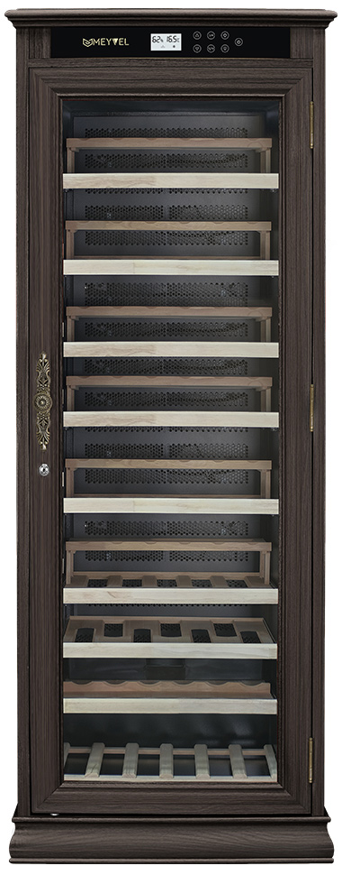 Винный шкаф монотемпературный Meyvel MV102-WD1-C (Dark Chocolate)
