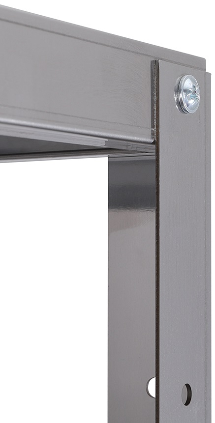 Стеллаж Luxstahl СР-1800х1000х600/4 нержавеющая сталь