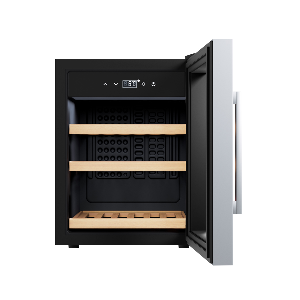 Винный шкаф монотемпературный Libhof GQ-12 black