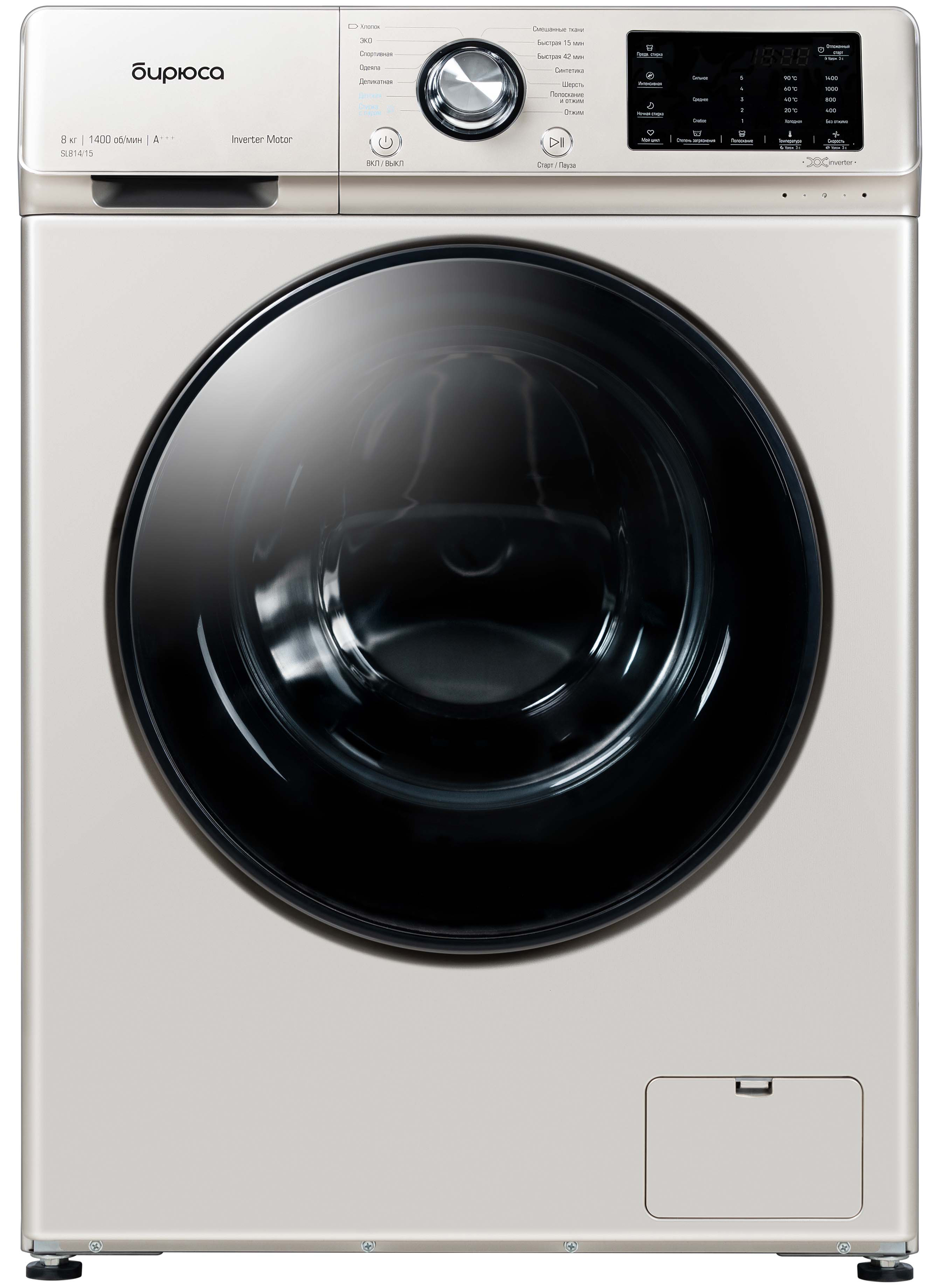 Стиральная машина Бирюса WM-SL814/15 B