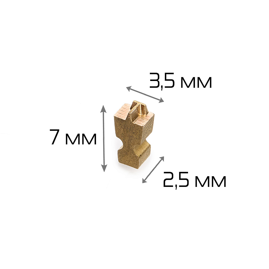 Комплект литер Hualian Machinery для MY-300A/HL-1108 (R тип; 10,5 PT) (00000002621)