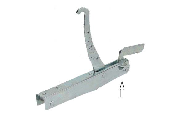 Петля левая Apach RTCU900027