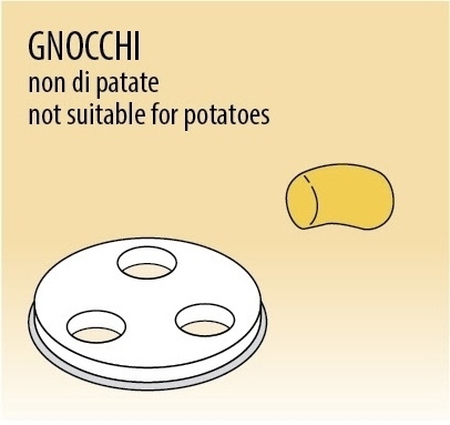 Насадка Fimar ACTRMPF31 Gnocchi 12 mm (MPF 8)