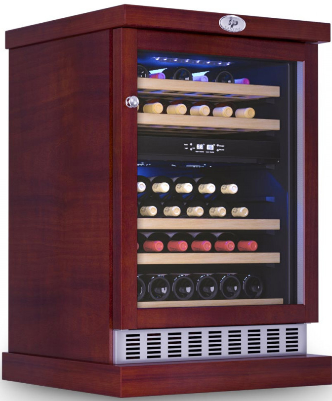 Винный шкаф двухзонный Ip Industrie CEXP 45-6 CD