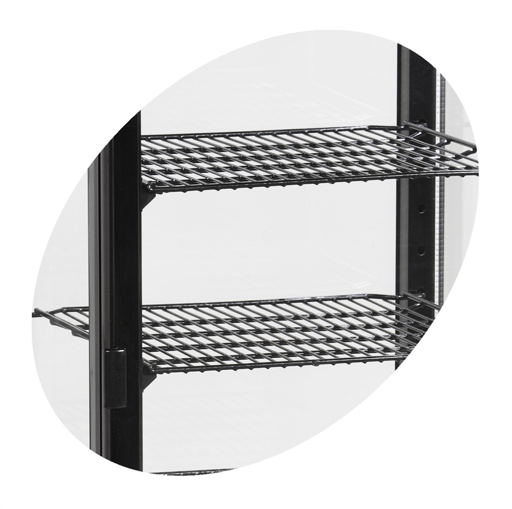 Витрина холодильная настольная Tefcold UPD60-Black
