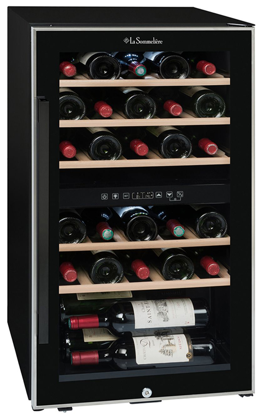 Винный шкаф двухзонный La Sommeliere ECS31.2Z