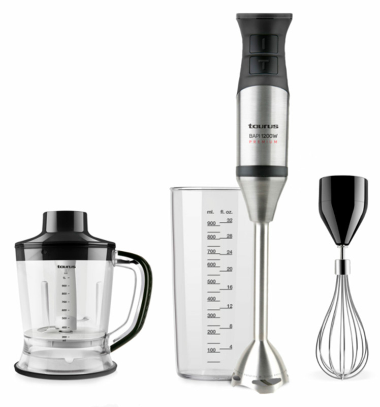 Блендер погружной Taurus Bapi 1200 Premium Plus Inox