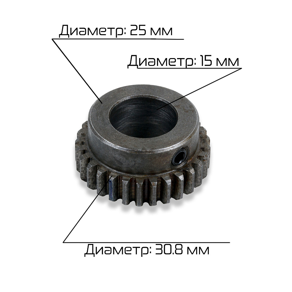 Шестерня вала держателя литер Hualian Machinery для MY-300A/420A (00-00003684)