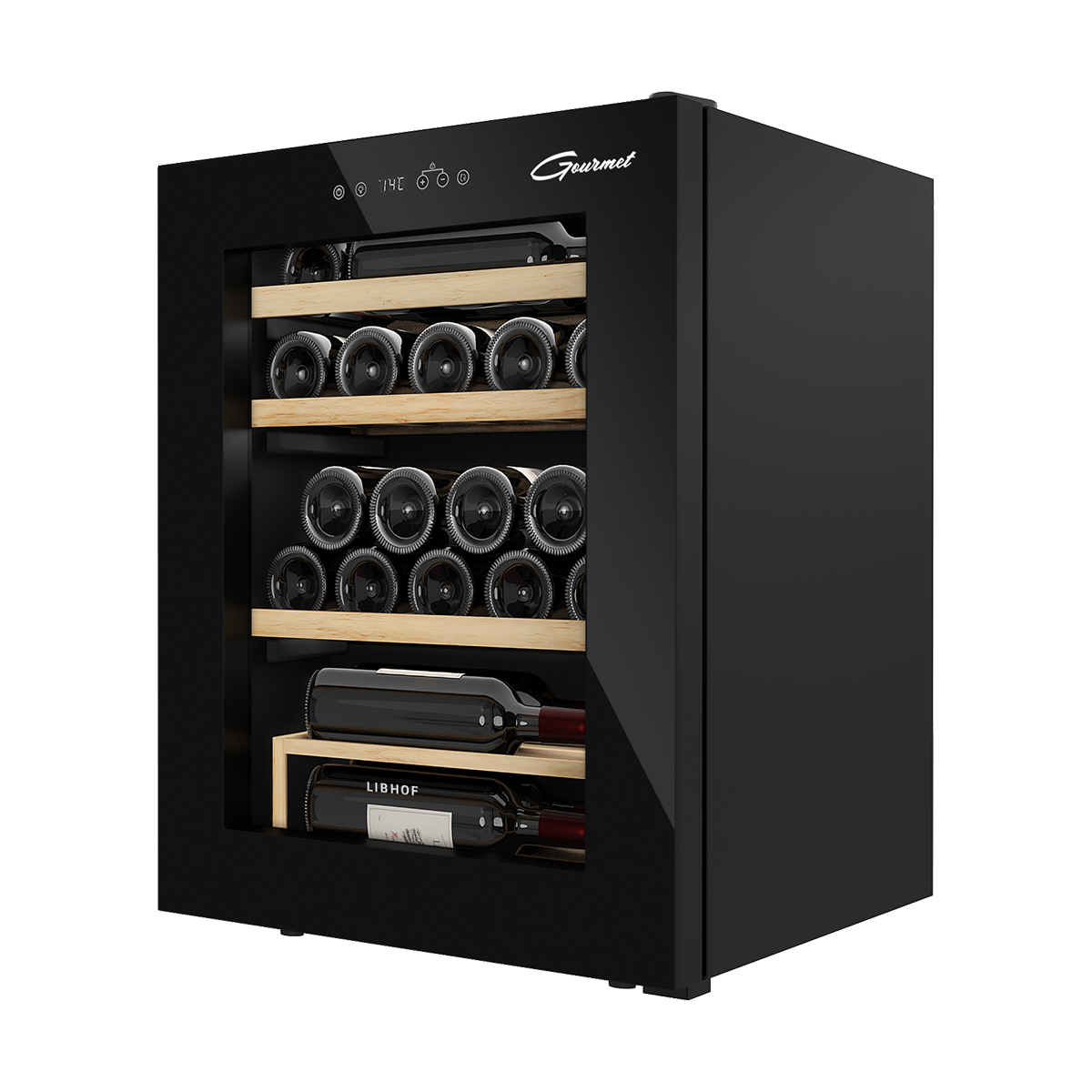 Винный шкаф монотемпературный Libhof GM-22 black