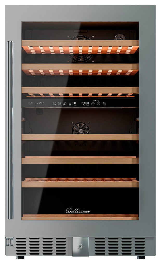 Винный шкаф двухзонный Meyvel MV77PRO-KST2