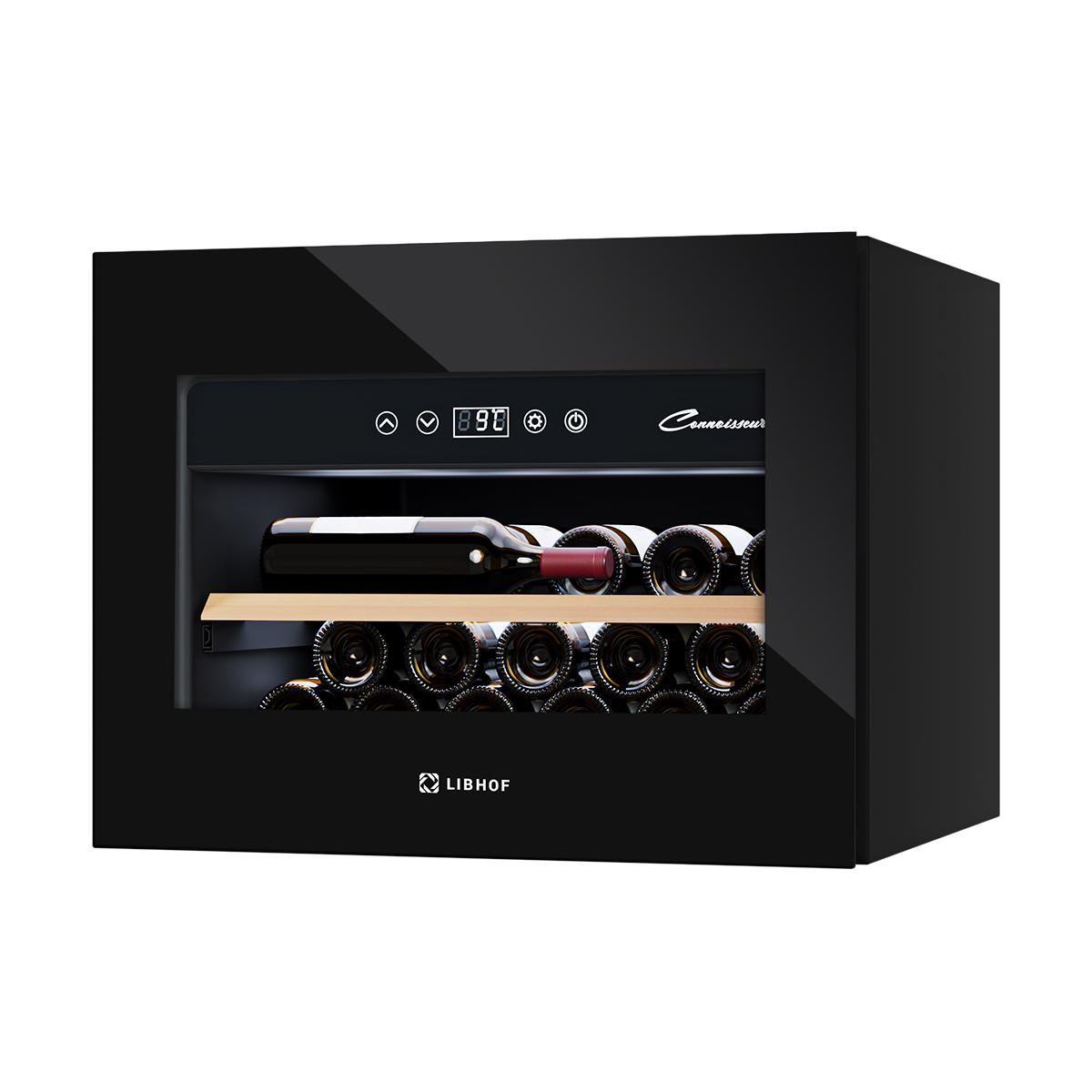 Встраиваемый винный шкаф Libhof CL-17 black