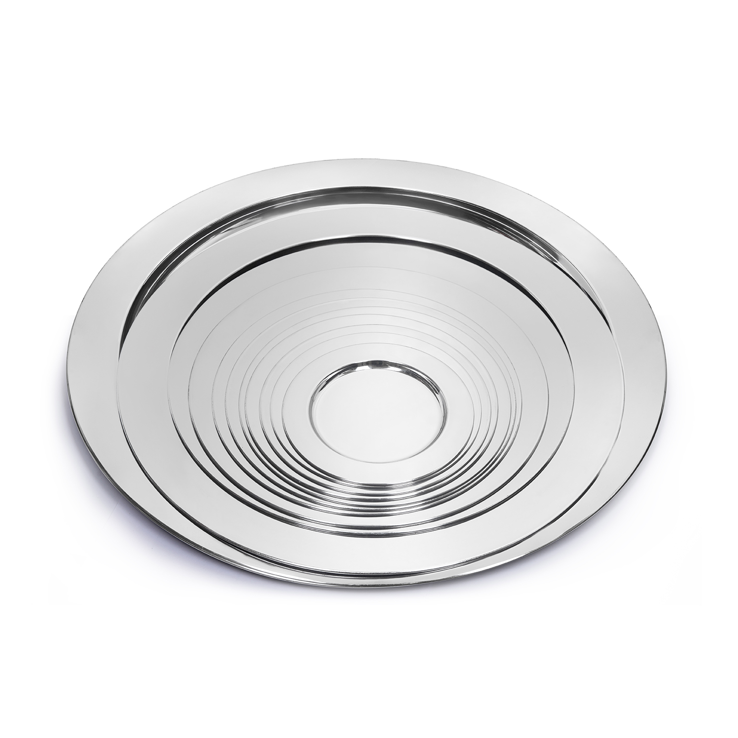 Блюдо круглое Luxstahl 11'' 280мм, нерж.[RGS-PJ102]