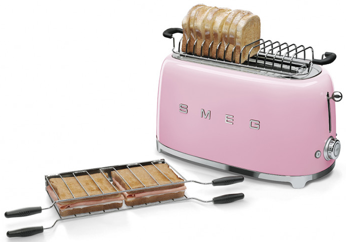 Тостер Smeg TSF02PKEU