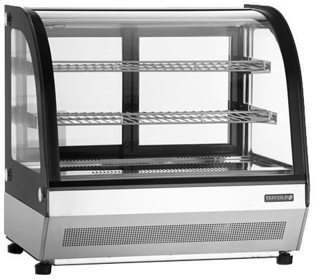 Витрина кондитерская Tefcold LCT750C черная
