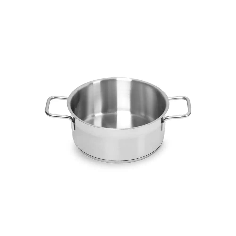 Кастрюля Luxstahl 2л нерж.тройное дно d=190 h=80, ИНДУКЦИЯ, серия "Satin"