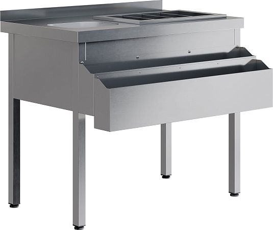 Барная станция коктейльная Restoinox БСНКМ-10/7-Б2К