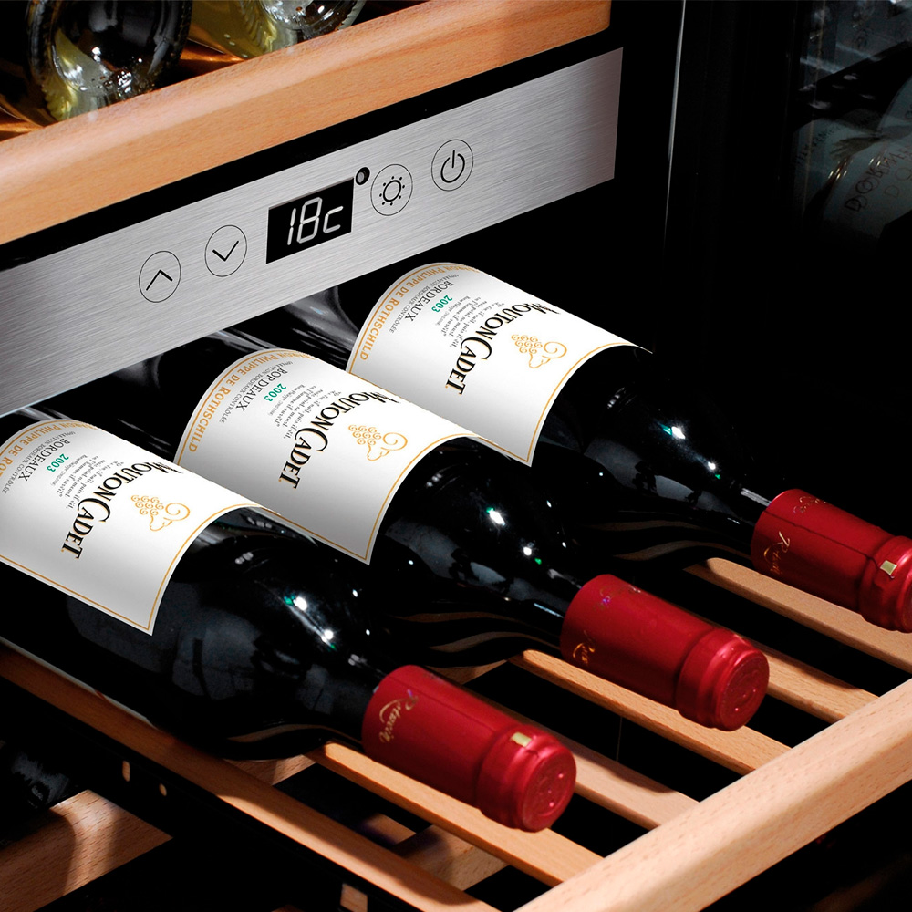 Винный шкаф двухзонный Caso WineComfort 240 Smart