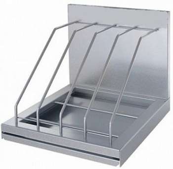 Полка для сушки и хранения досок и крышек Restoinox ПНД-9 (9 секций)