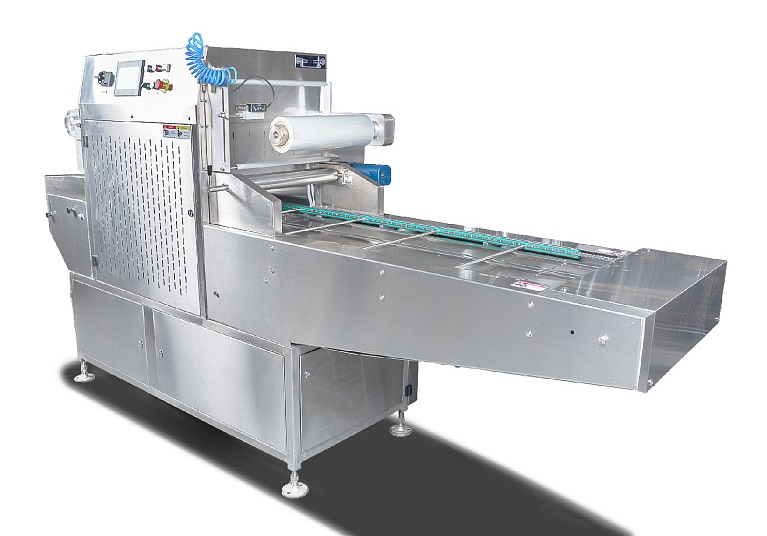 Запайщик лотков Hualian Machinery HVT-450A/2 (нерж., лоток 210х148) с функцией вакуумной газации