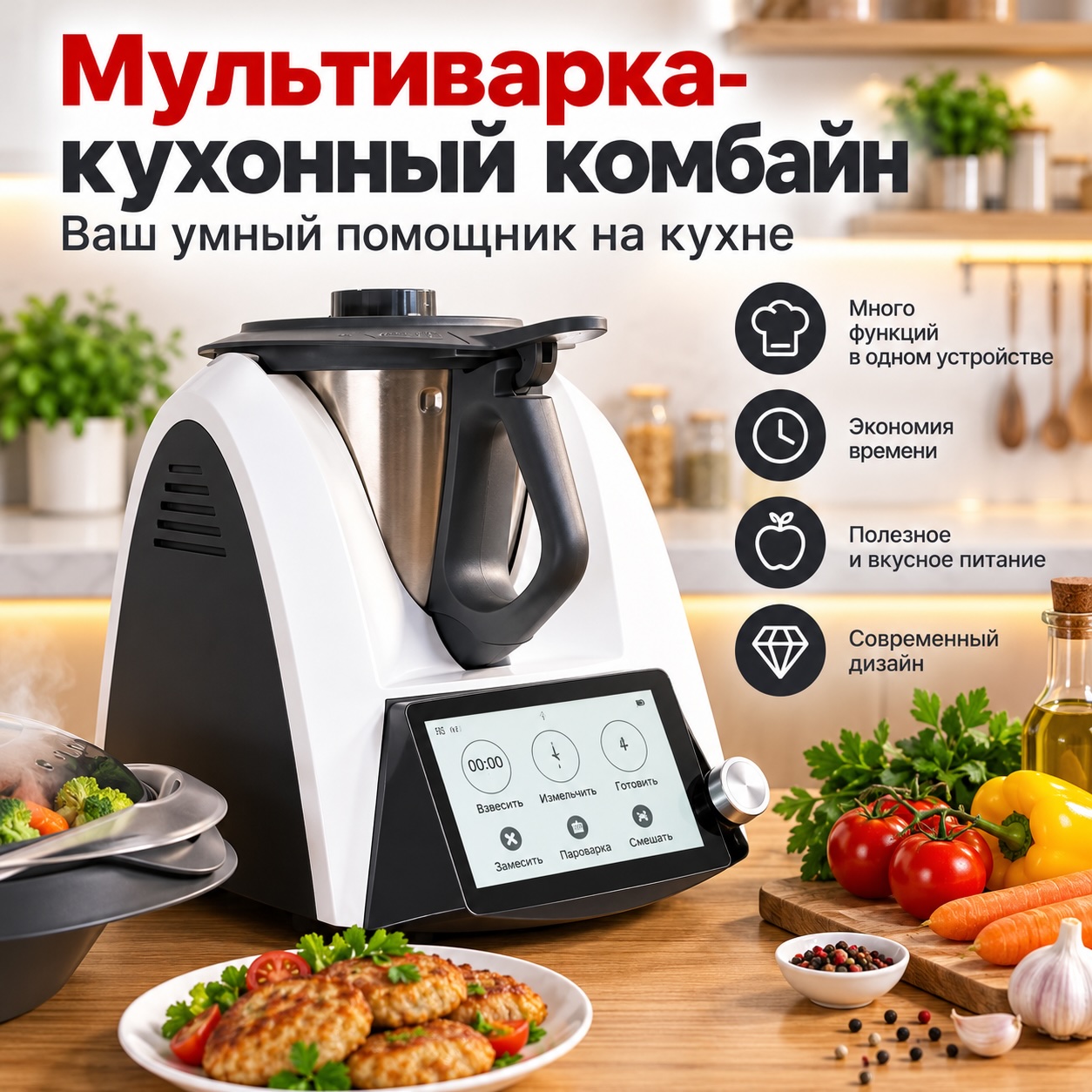 Термомиксер Juno Mix TC-7B
