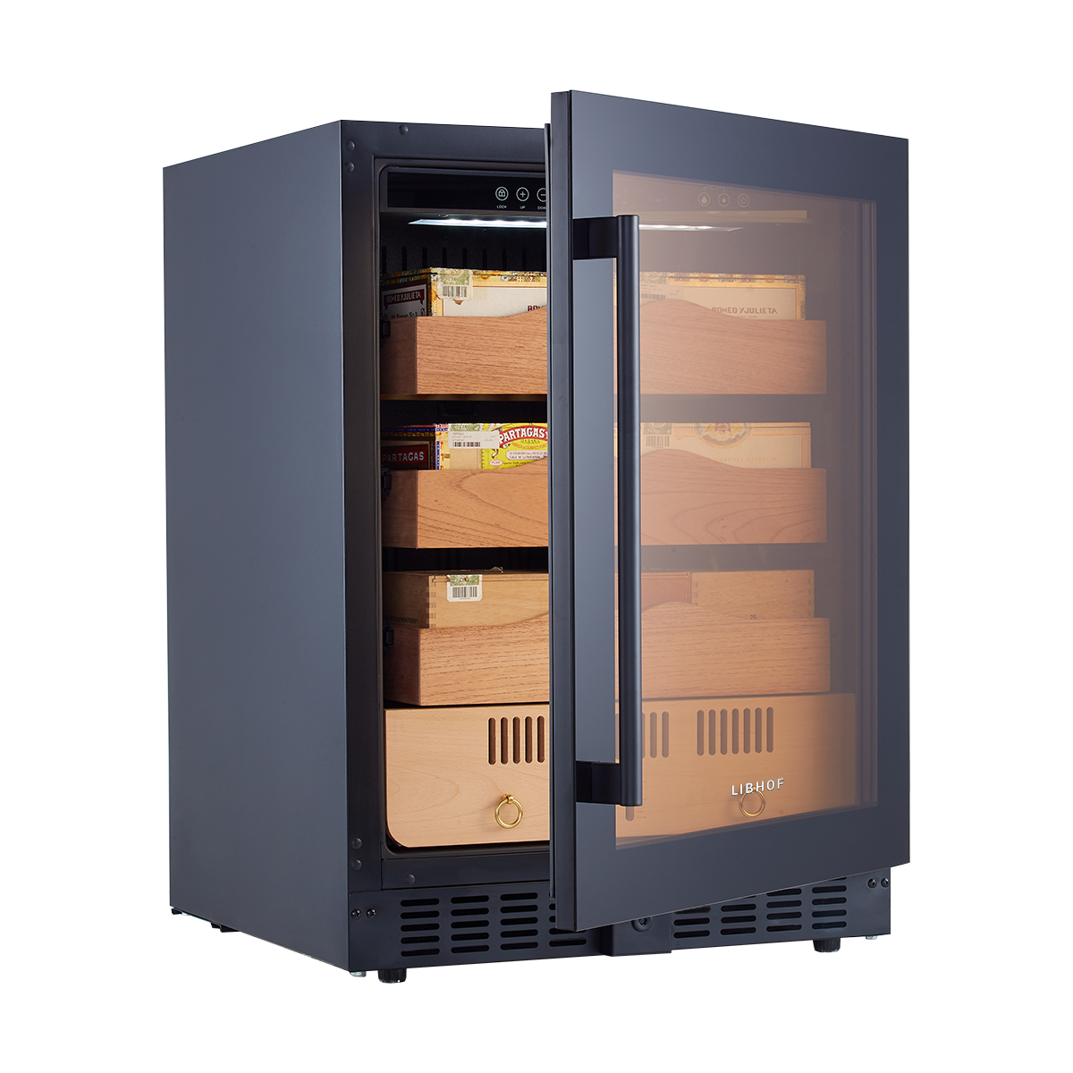 Шкаф для сигар Libhof BR-650 black