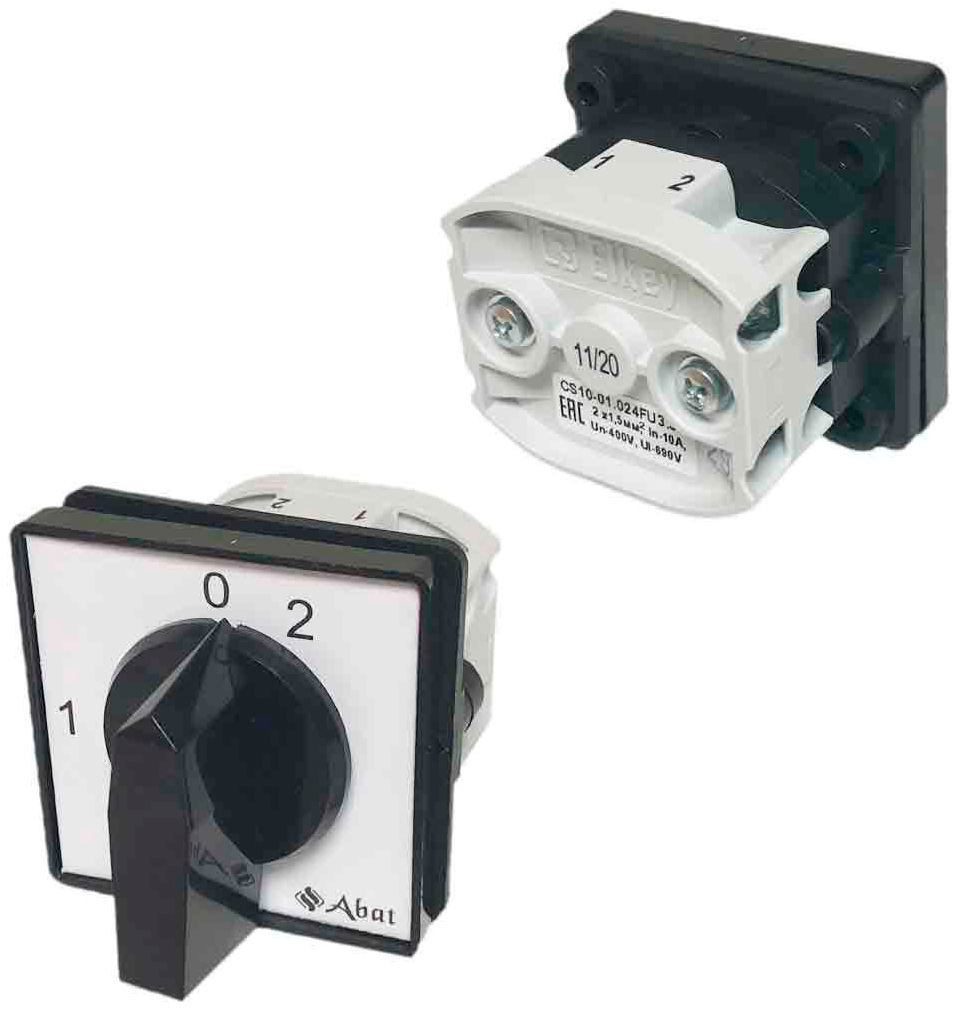 Переключатель кулачковый Abat СS 10-01.024FU3.35 (Elkey) МЭП 720000010558