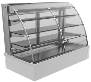 Витрина охлаждаемая встраиваемая Apach Chef Line LDRRSIL3W3С