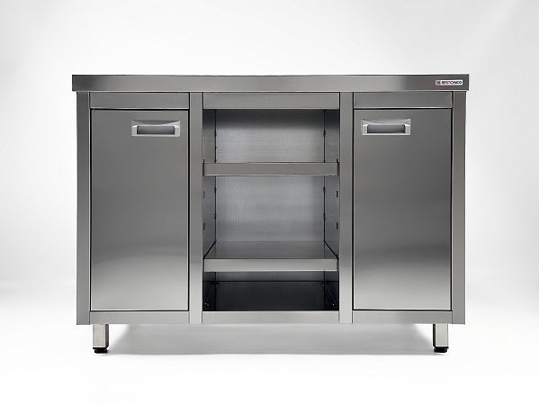 Барная станция для кофемашин Restoinox БСНКР-12/7-БП с нок-бокс