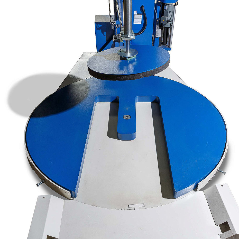 Паллетоупаковщик Hualian Machinery HL-1650FP с E-платформой Про (с моторизированной кареткой, с прижимом)