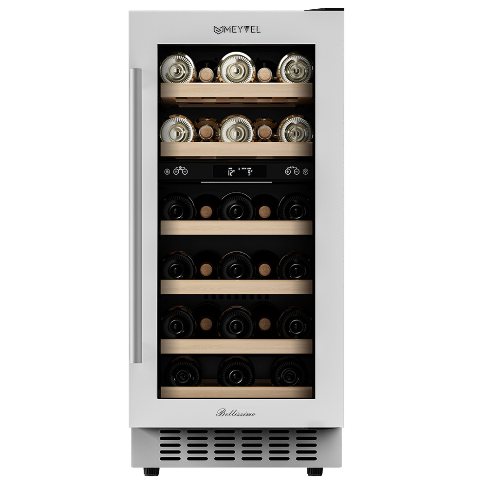 Винный шкаф двухзонный Meyvel MV28-KWT2