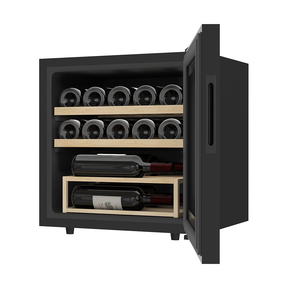 Винный шкаф монотемпературный Libhof GM-14 black