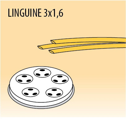 Насадка Fimar ACTRMPF50 Linguine 3x1,6 mm (MPF 2,5/MPF 4)