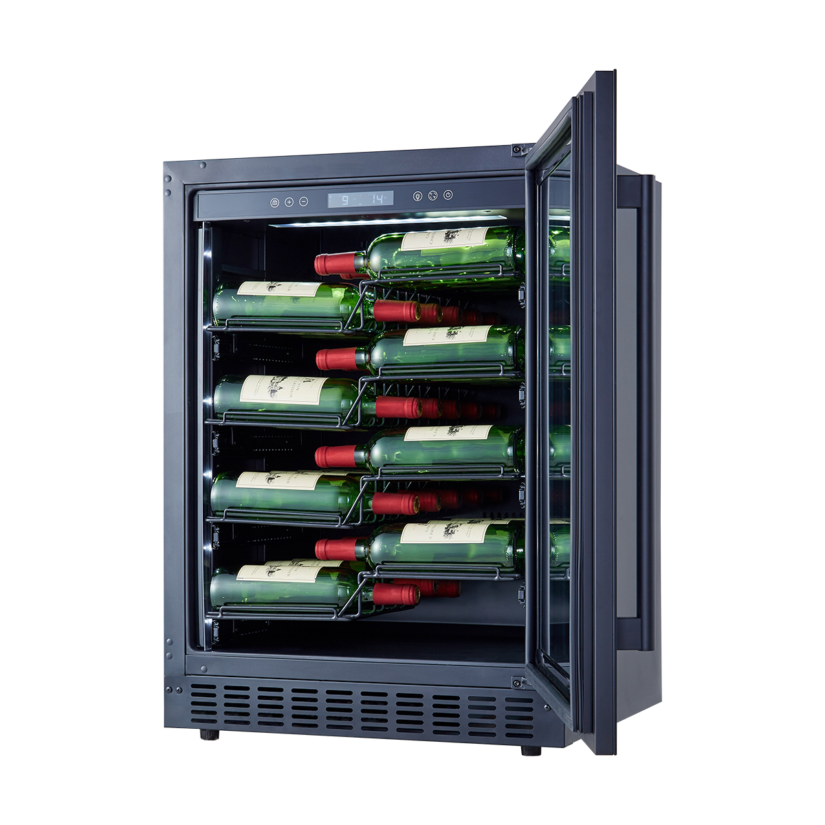Винный шкаф монотемпературный Libhof EZ-36 black