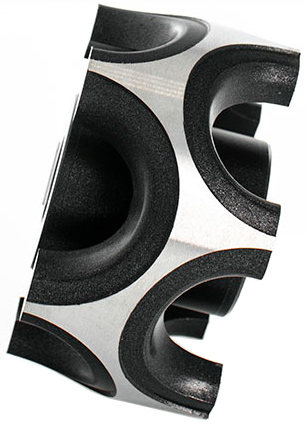 Матрица Foodatlas JGL 135-5B, 10 яч, полумесяц ровный, d100, ш52