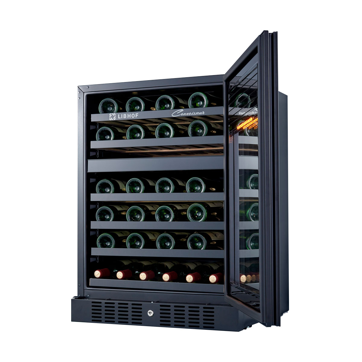 Встраиваемый винный шкаф Libhof CFD-46 Black