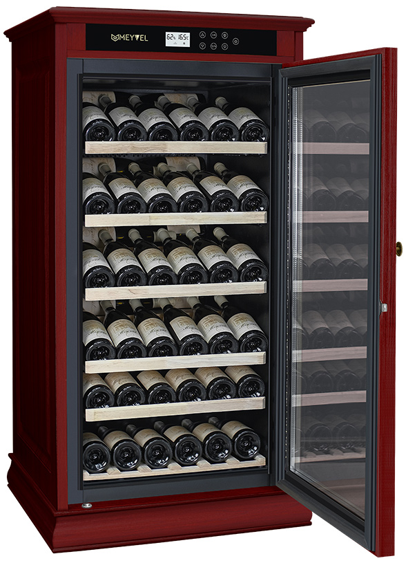 Винный шкаф монотемпературный Meyvel MV69-WN1-C (Nut)