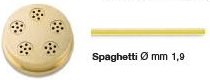 Насадка-лапшерезка Imperia (La Monferrina) 283 (Spaghetti 1,9 mm)