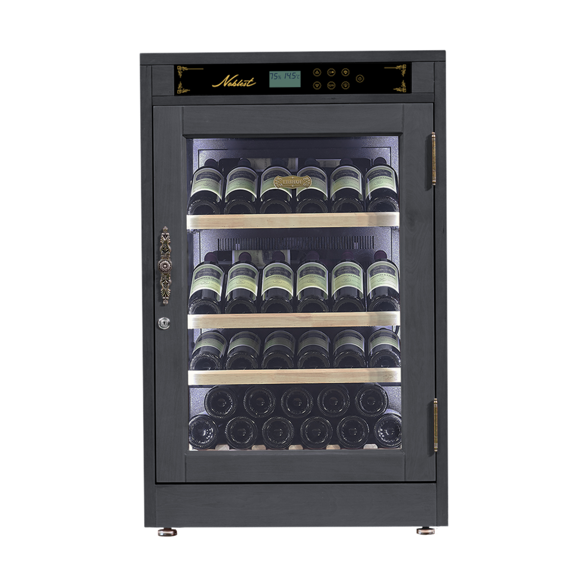 Винный шкаф монотемпературный Libhof NP-43 Black